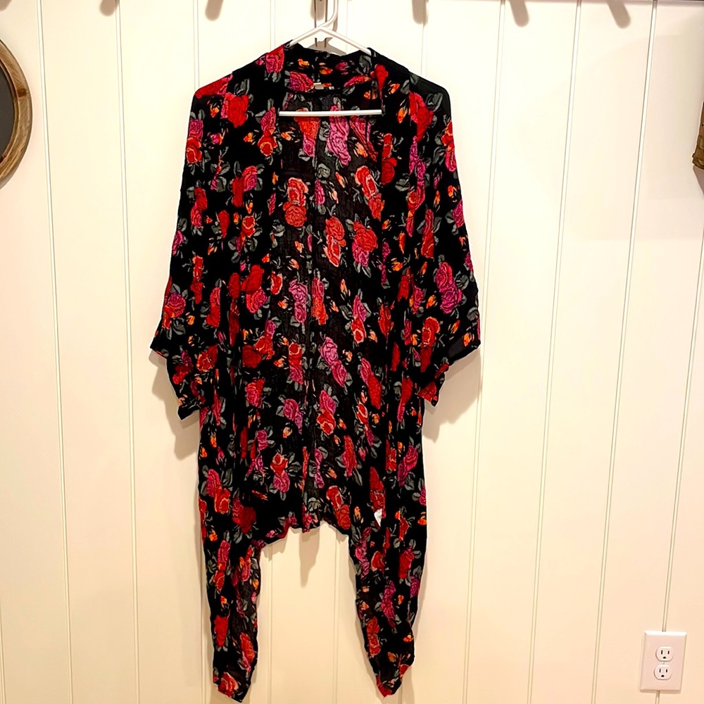 Floral kimono